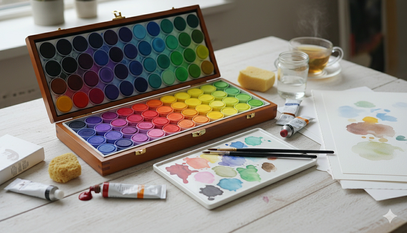 Watercolor Paint Set
